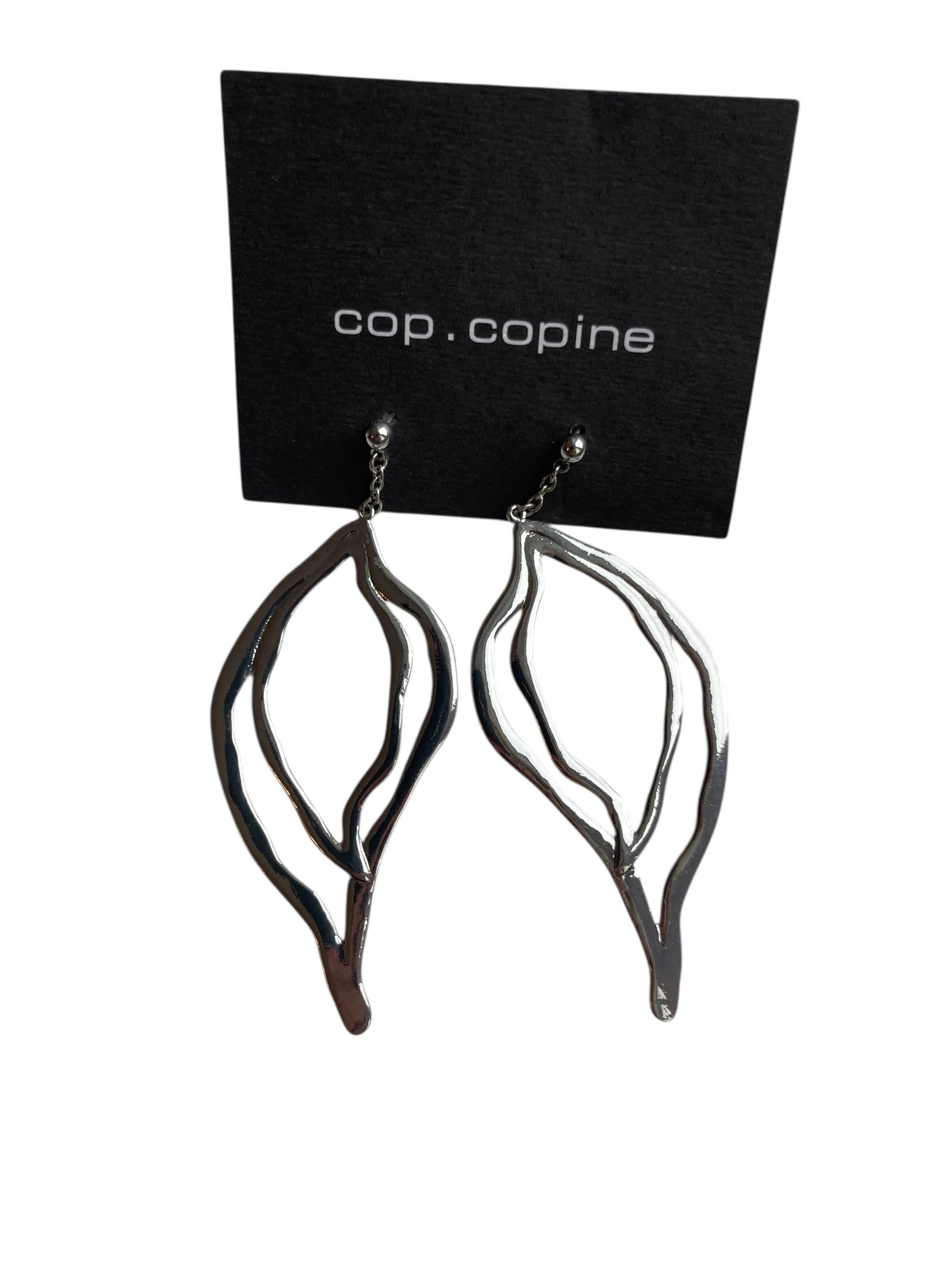 COP.COPINE Ohrringe Silber
