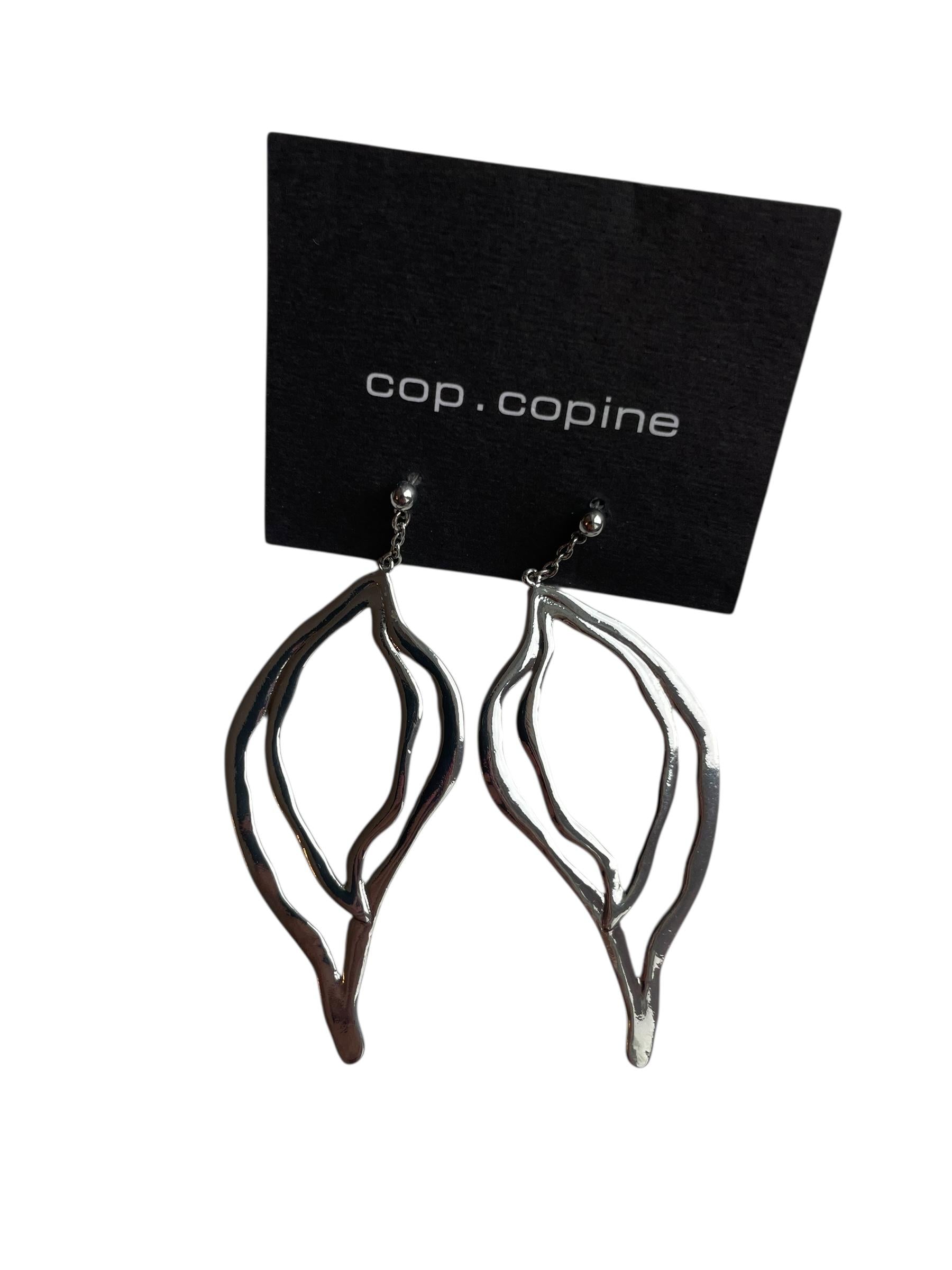 COP.COPINE Ohrringe Silber