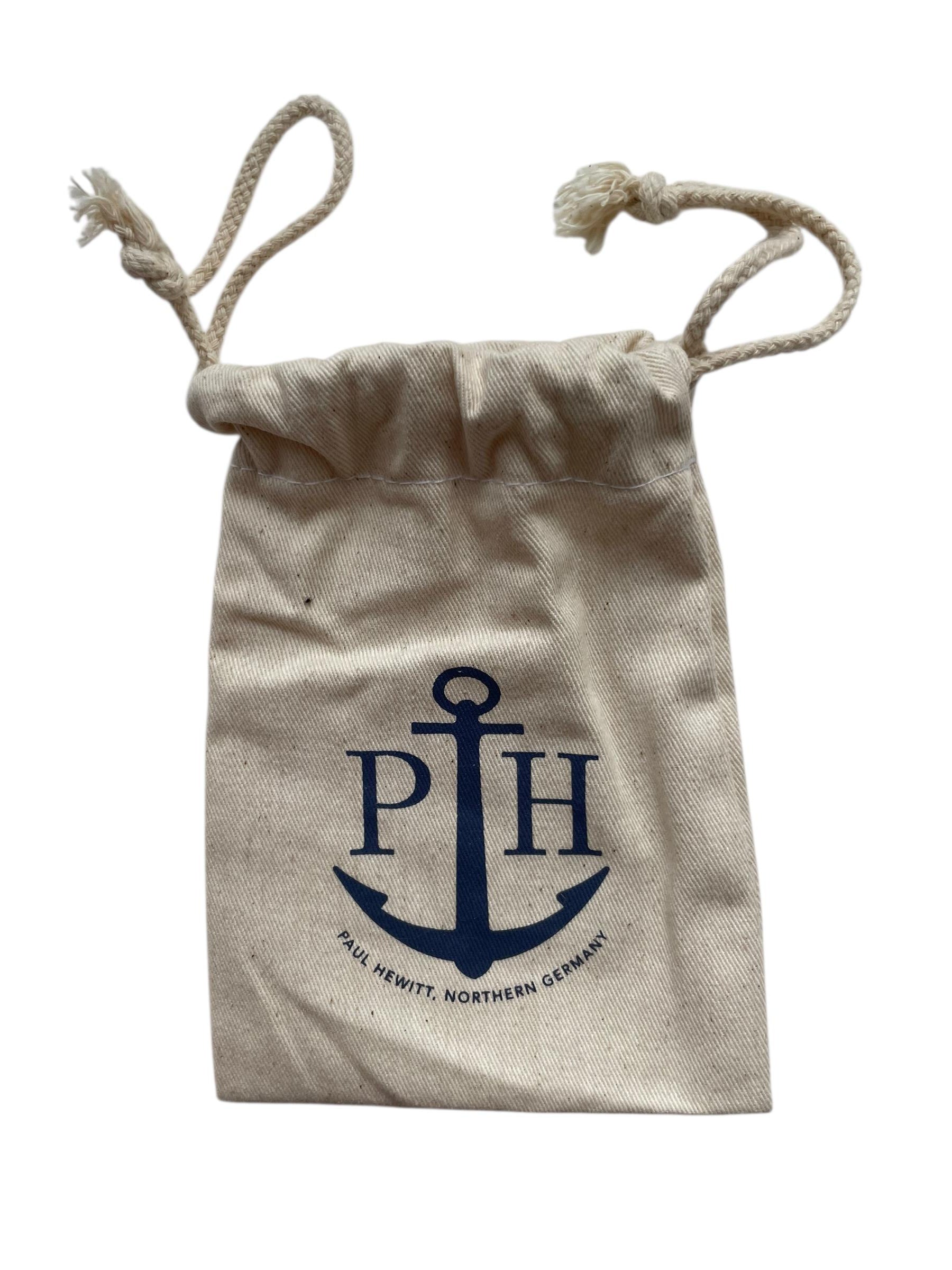 PAUL HEWITT Armband Schwarz-Silber