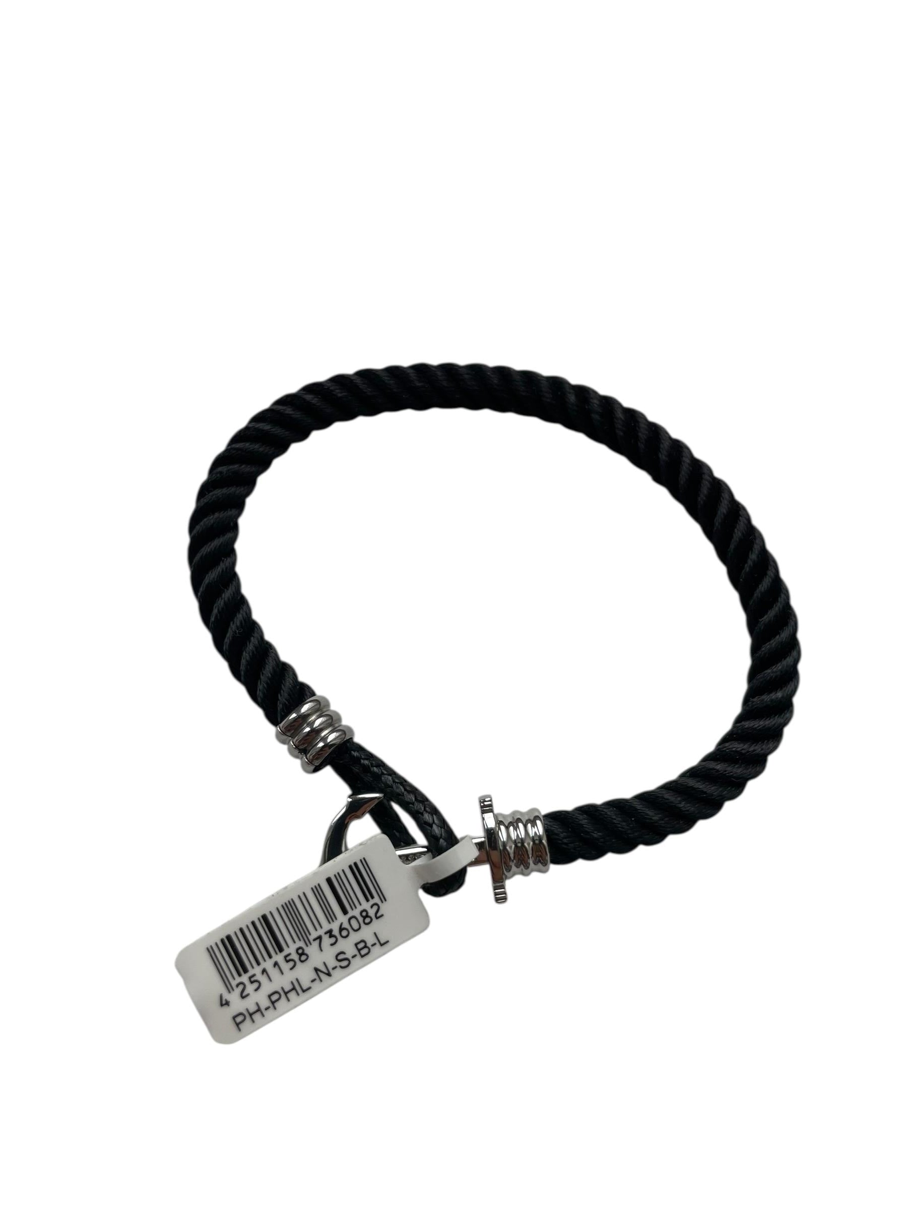 PAUL HEWITT Armband Schwarz-Silber