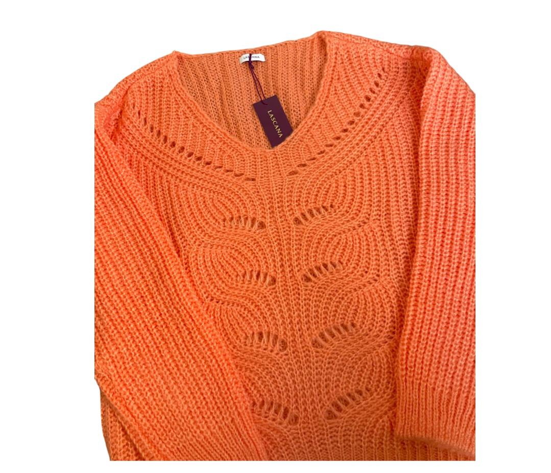 LASCANA Strickpullover Orange S/M