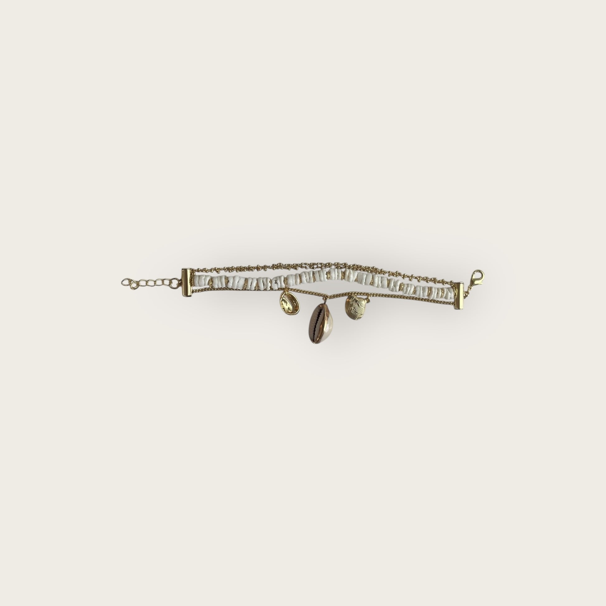 COLLECTION IRL Armband Gold mit Muscheln