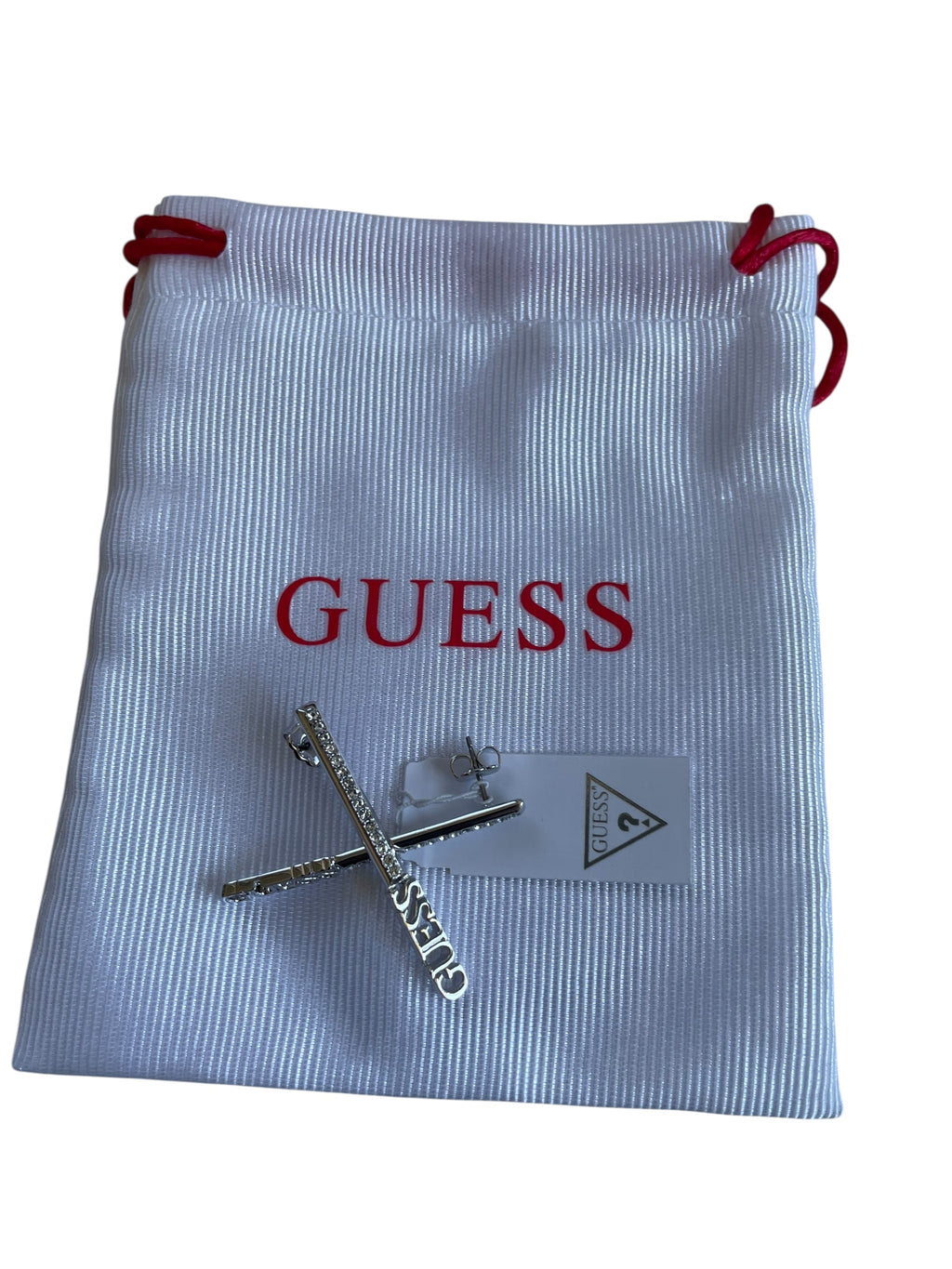 GUESS Ohrstecker silber