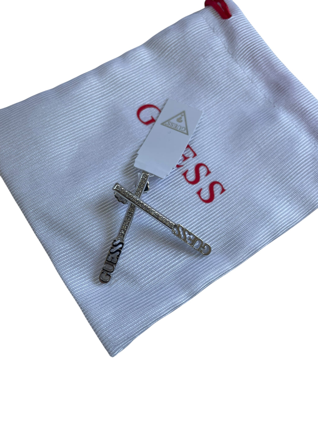 GUESS Ohrstecker silber
