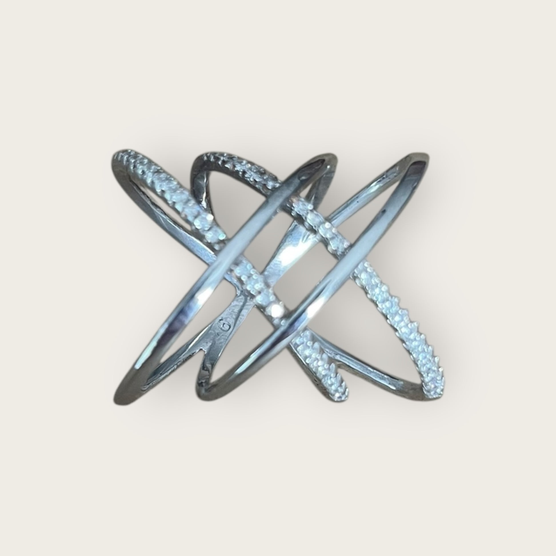 ETERNELS BIJOUX Ring 925 Silber 52