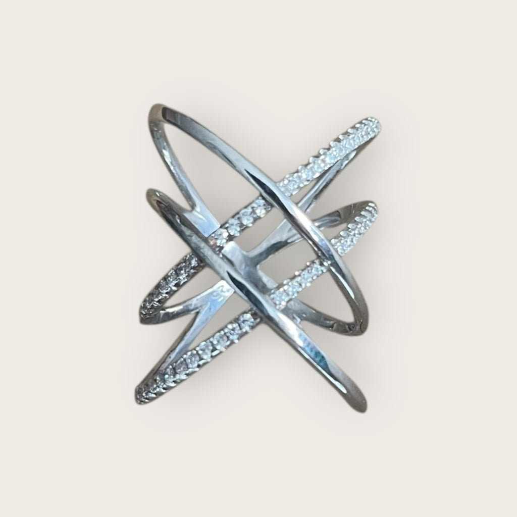 ETERNELS BIJOUX Ring 925 Silber 52