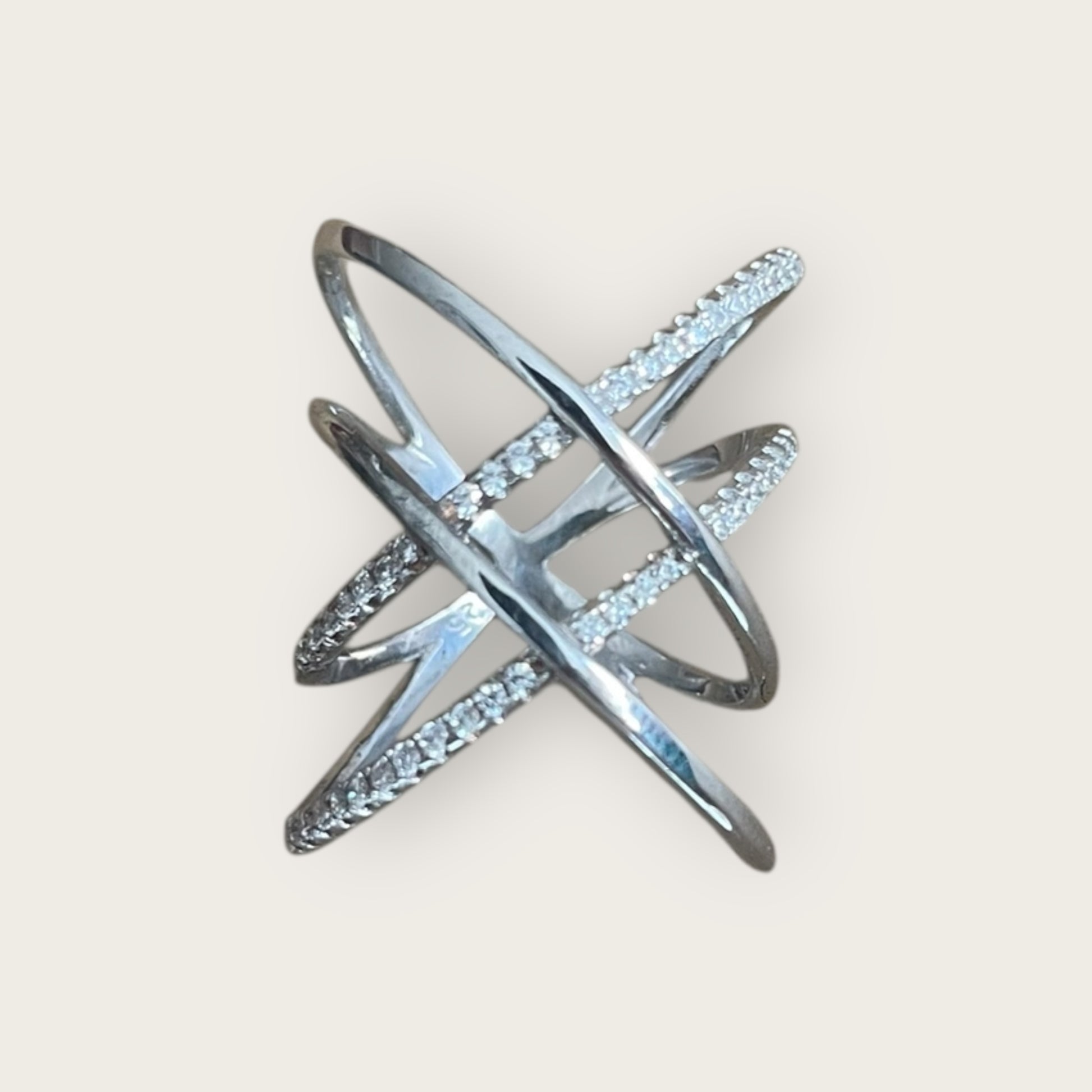 ETERNELS BIJOUX Ring 925 Silber 52