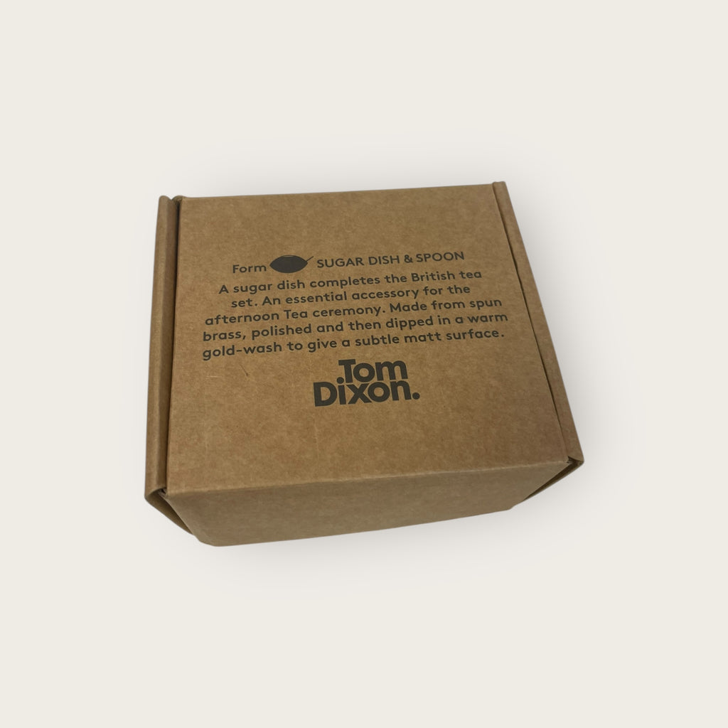 TOM DIXON Sugar Dish & Spoon