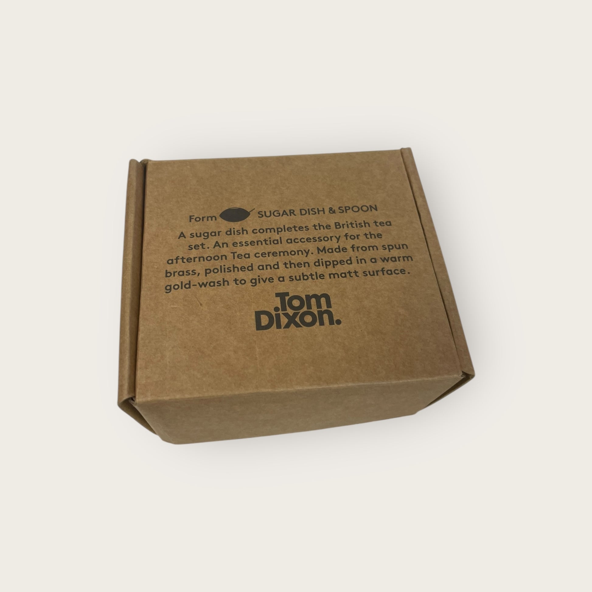 TOM DIXON Sugar Dish & Spoon