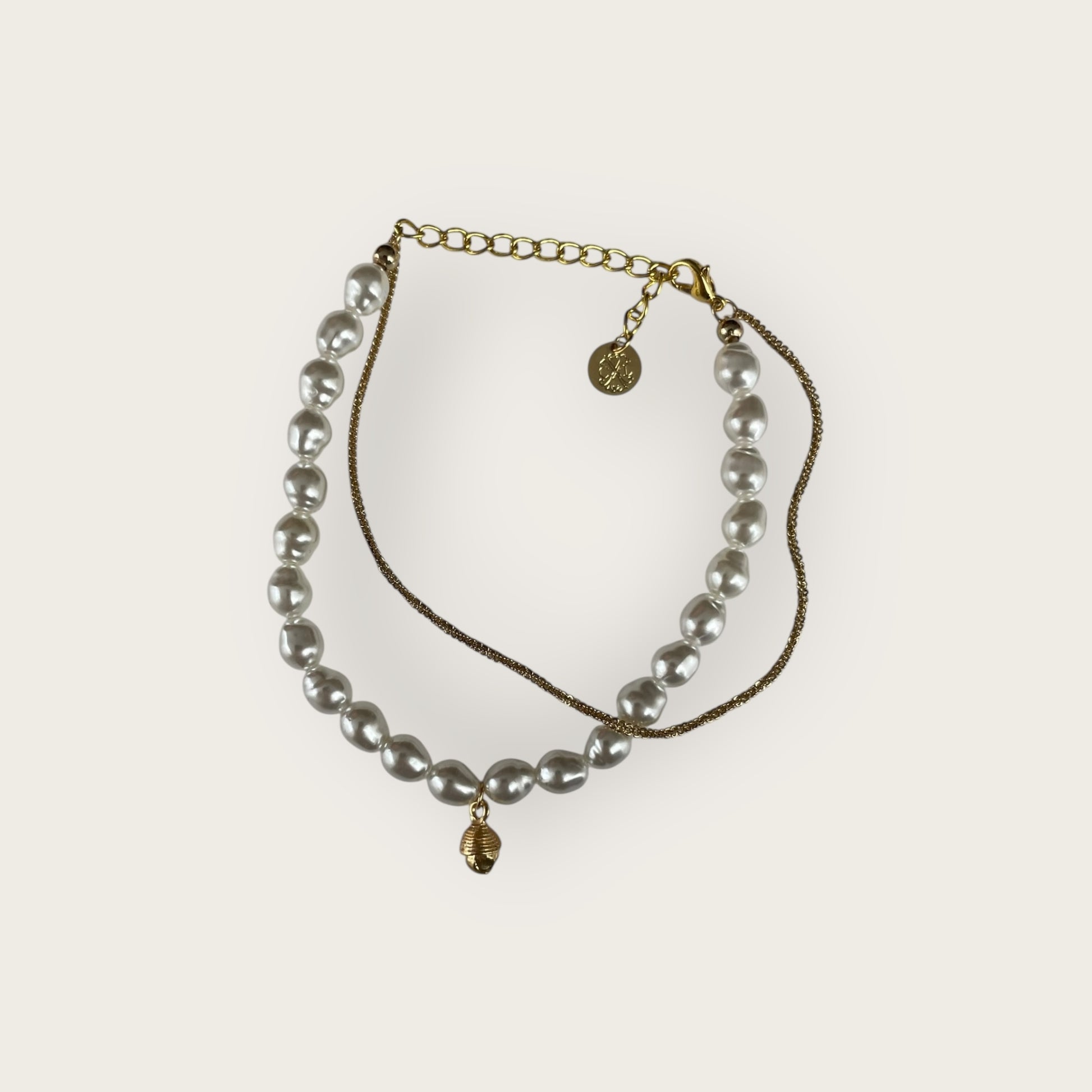 CHRISTIAN LACROIX Armband Gold mit Perlen