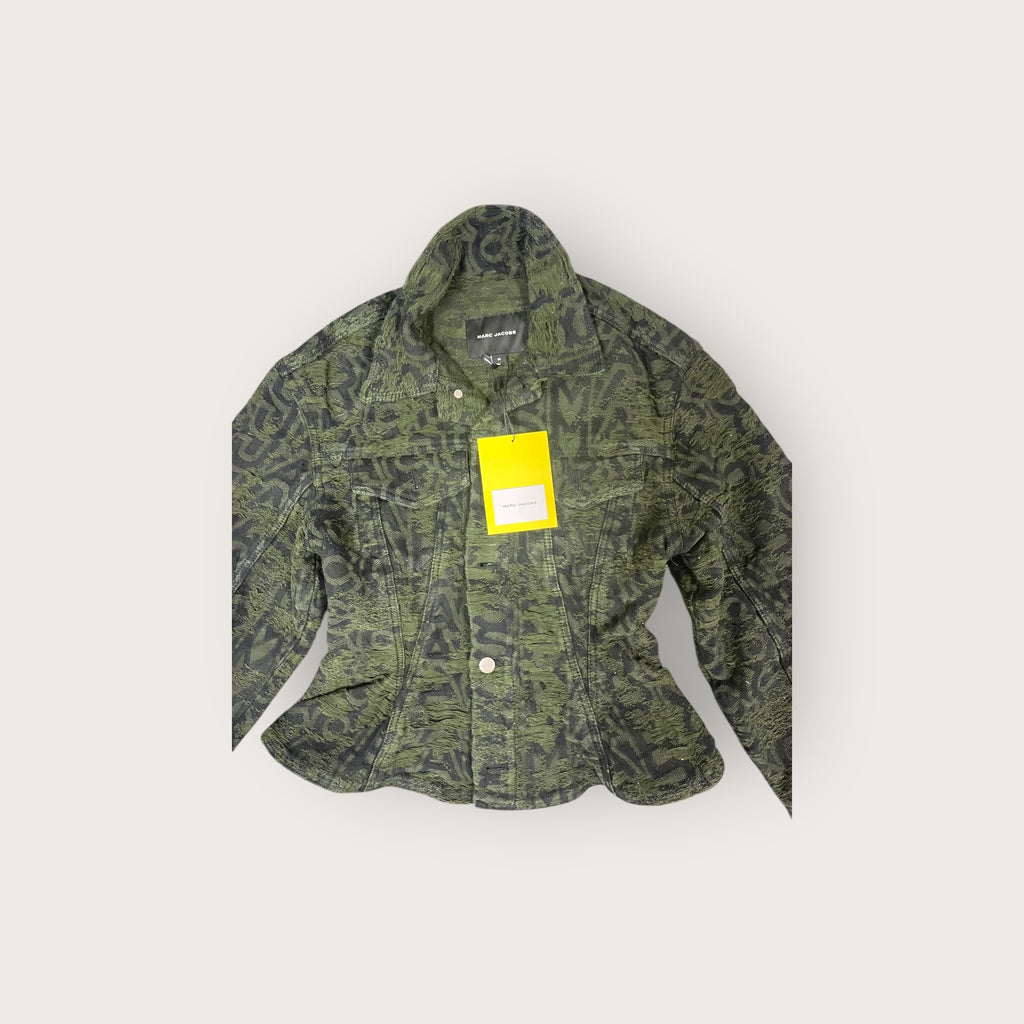 MARC JACOBS Jeansjacke Dunkelgrün XL