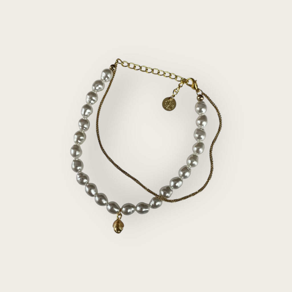 CHRISTIAN LACROIX Armband Gold mit Perlen