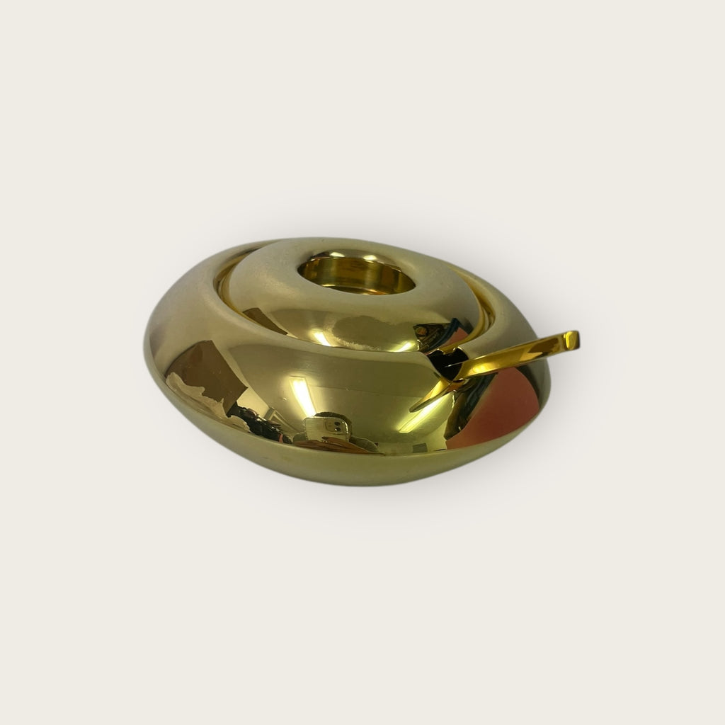 TOM DIXON Sugar Dish & Spoon