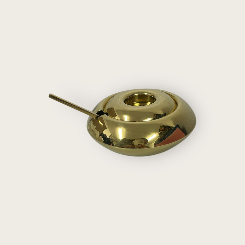 TOM DIXON Sugar Dish & Spoon