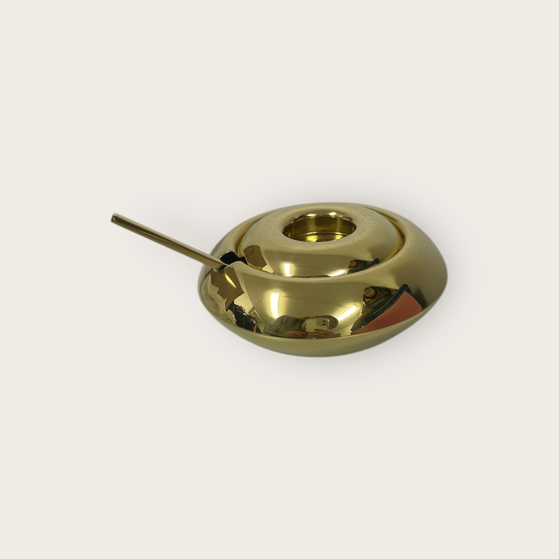 TOM DIXON Sugar Dish & Spoon