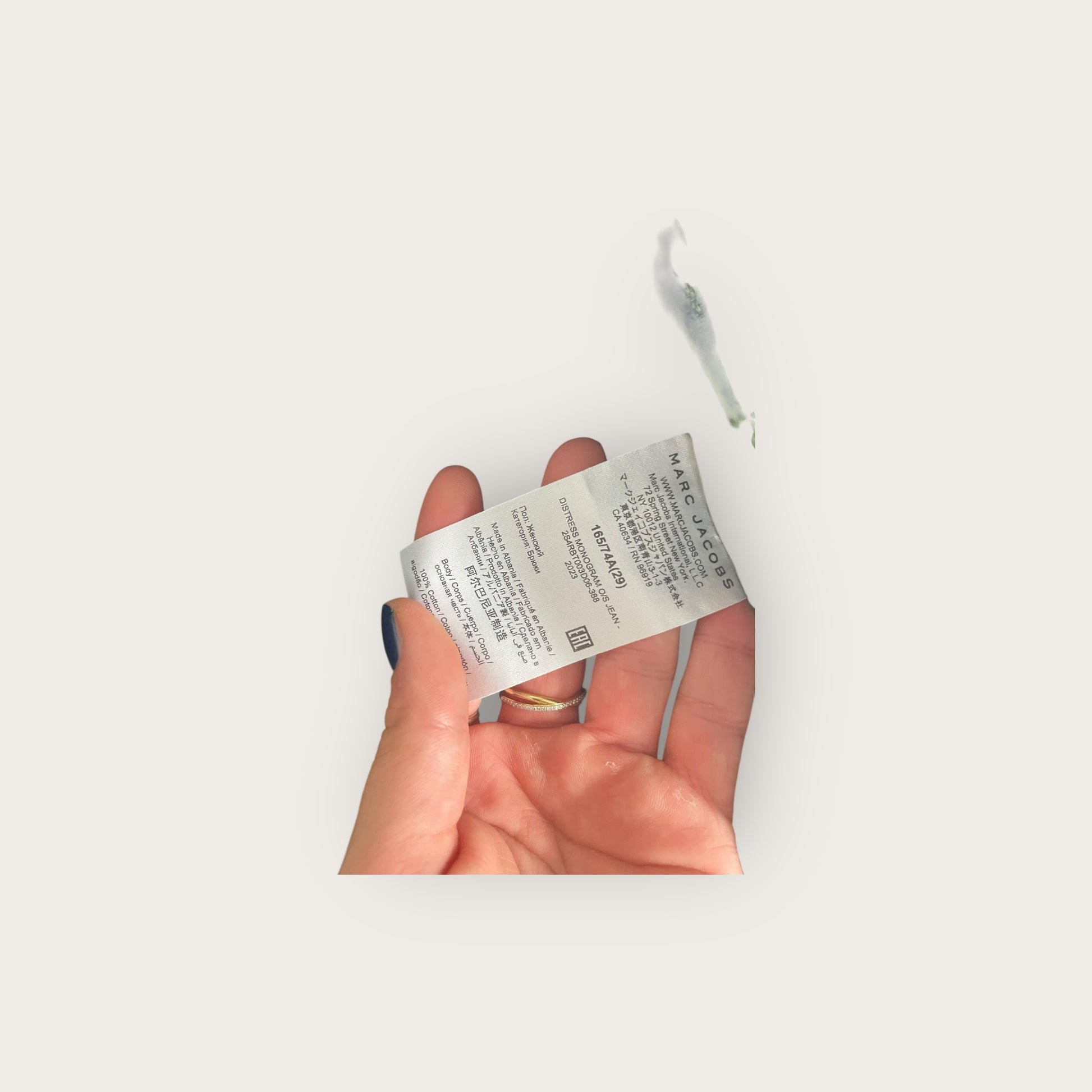 MARC JACOBS Jeans Dunkelgrün 26