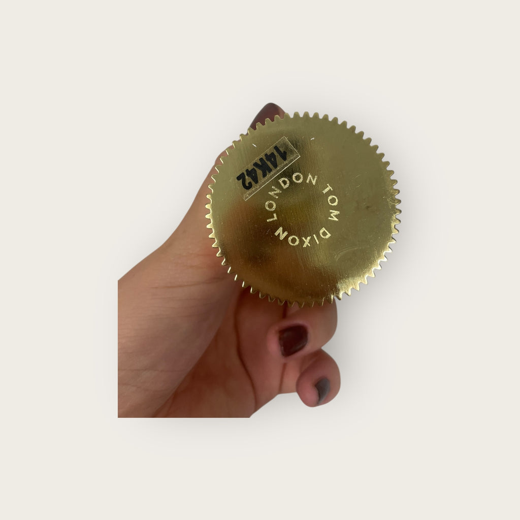 TOM DIXON Teelichthalter Gold