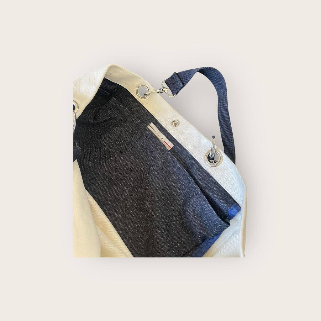 CELIO Handtasche Grau-Beige