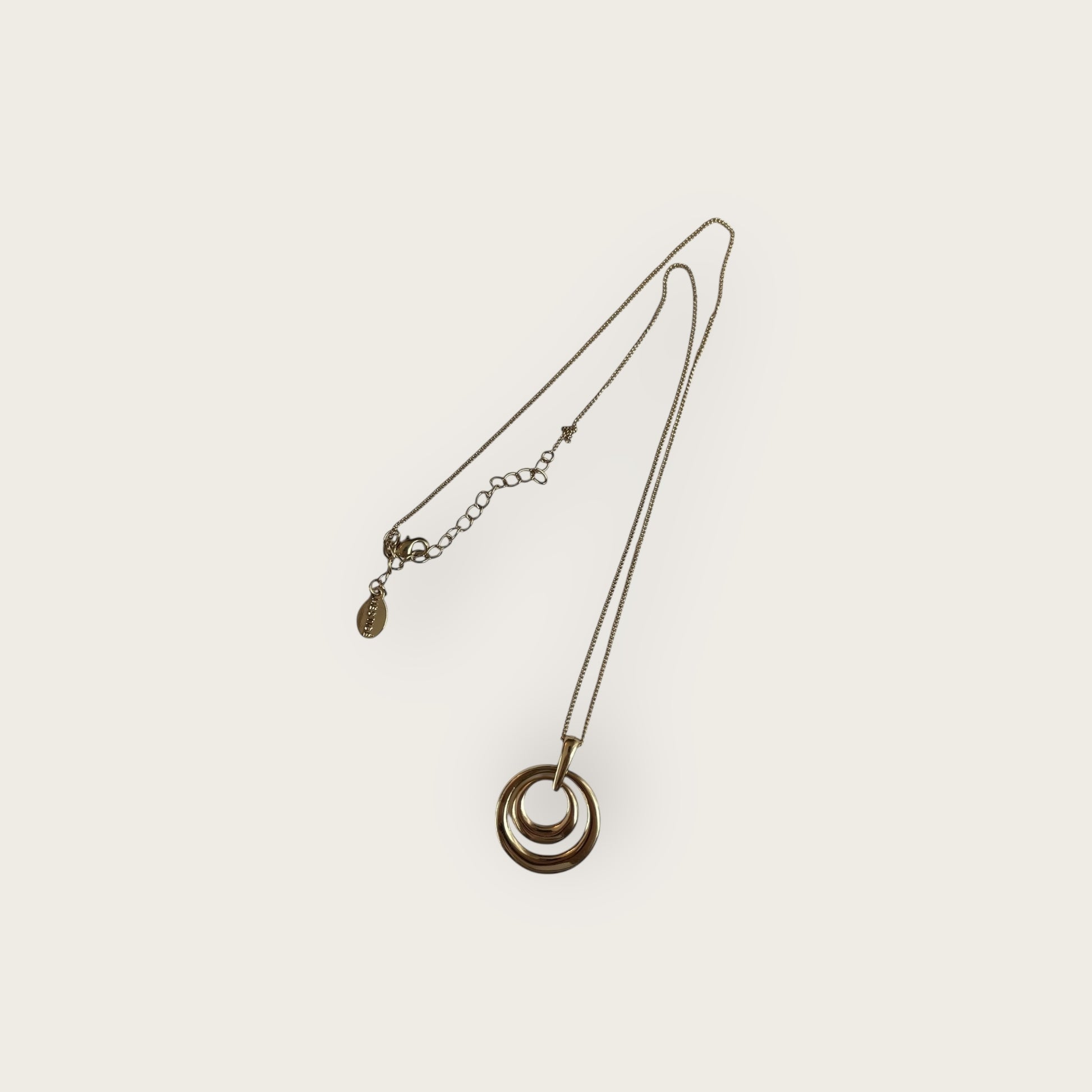 MESTIGÉ Kette Gold Ringe-Anhänger