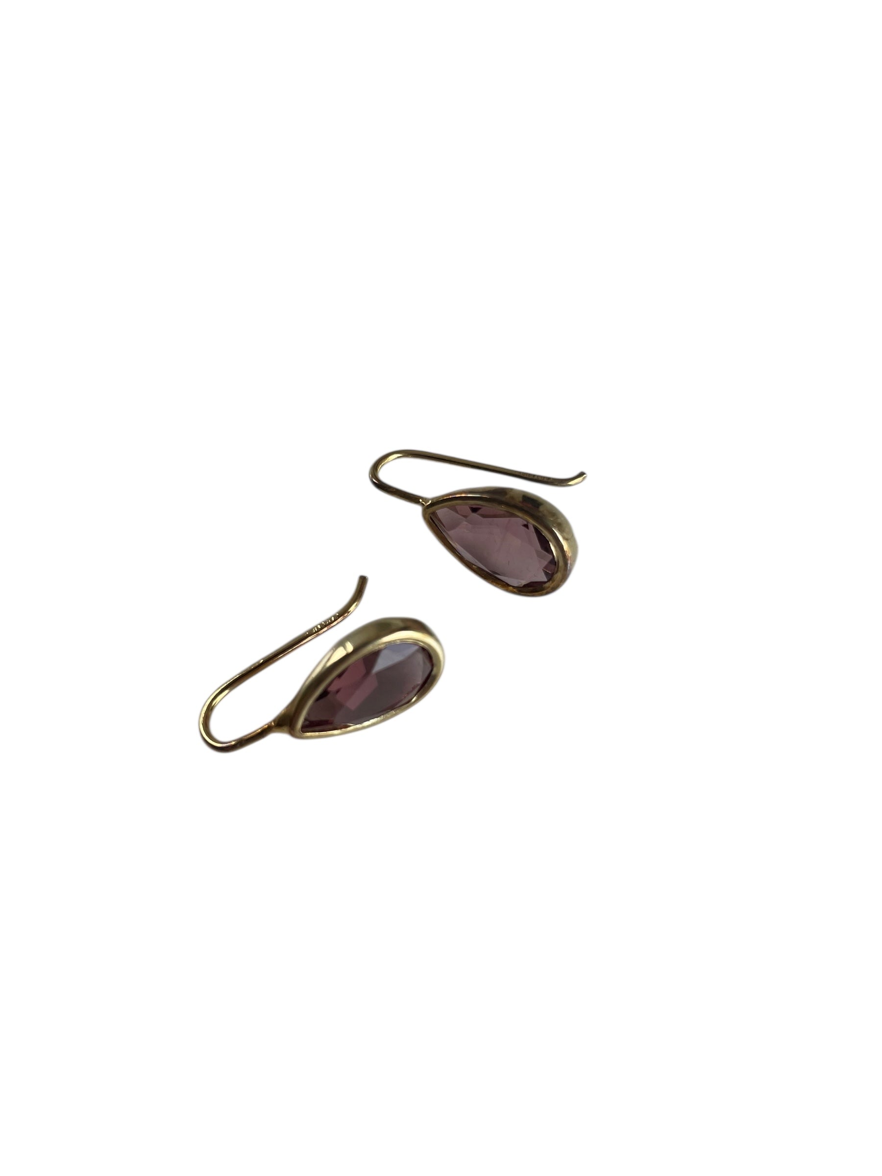 ESSENCE BIJOUX Ohrringe Gold Bordeaux