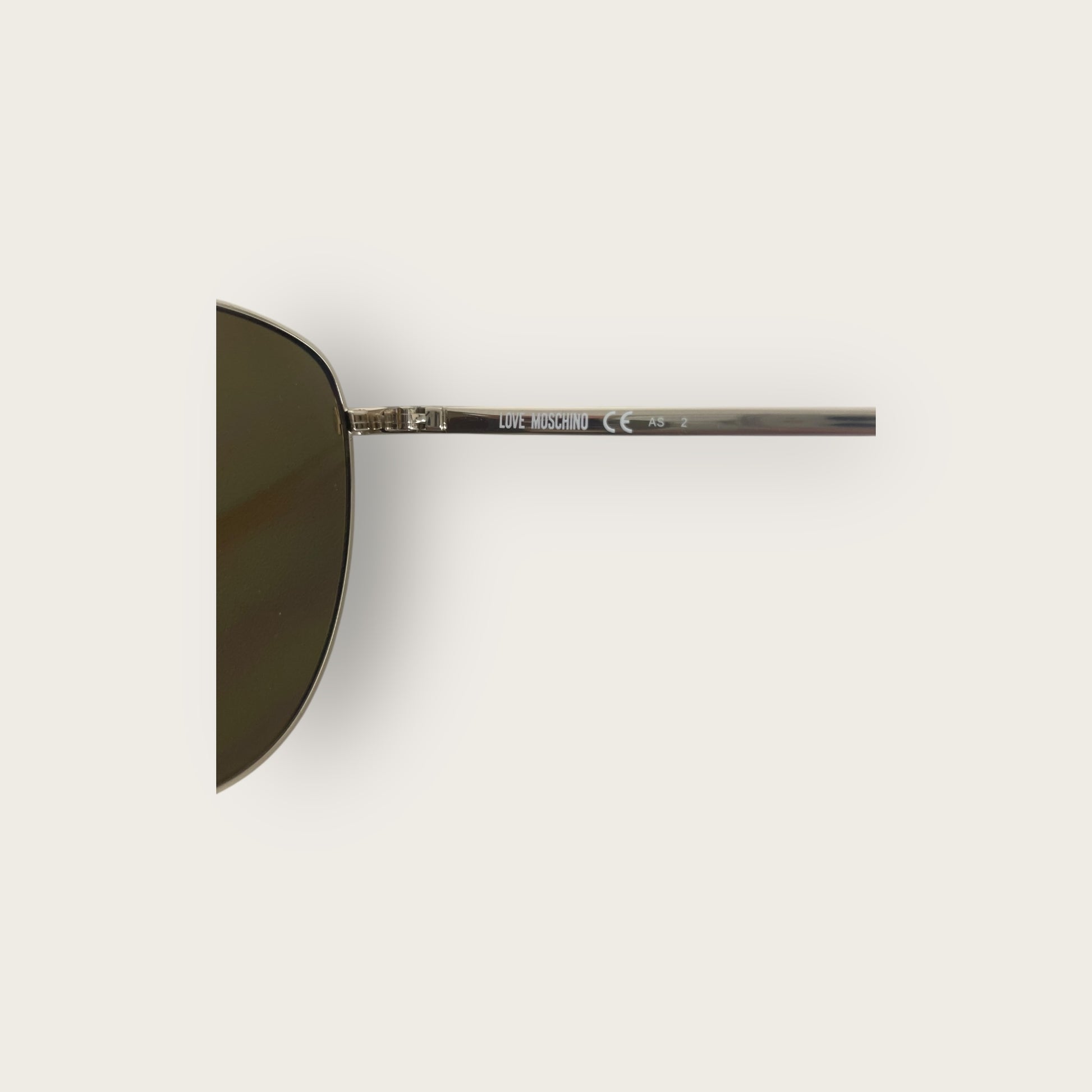 LOVE MOSCHINO Sonnenbrille Beige