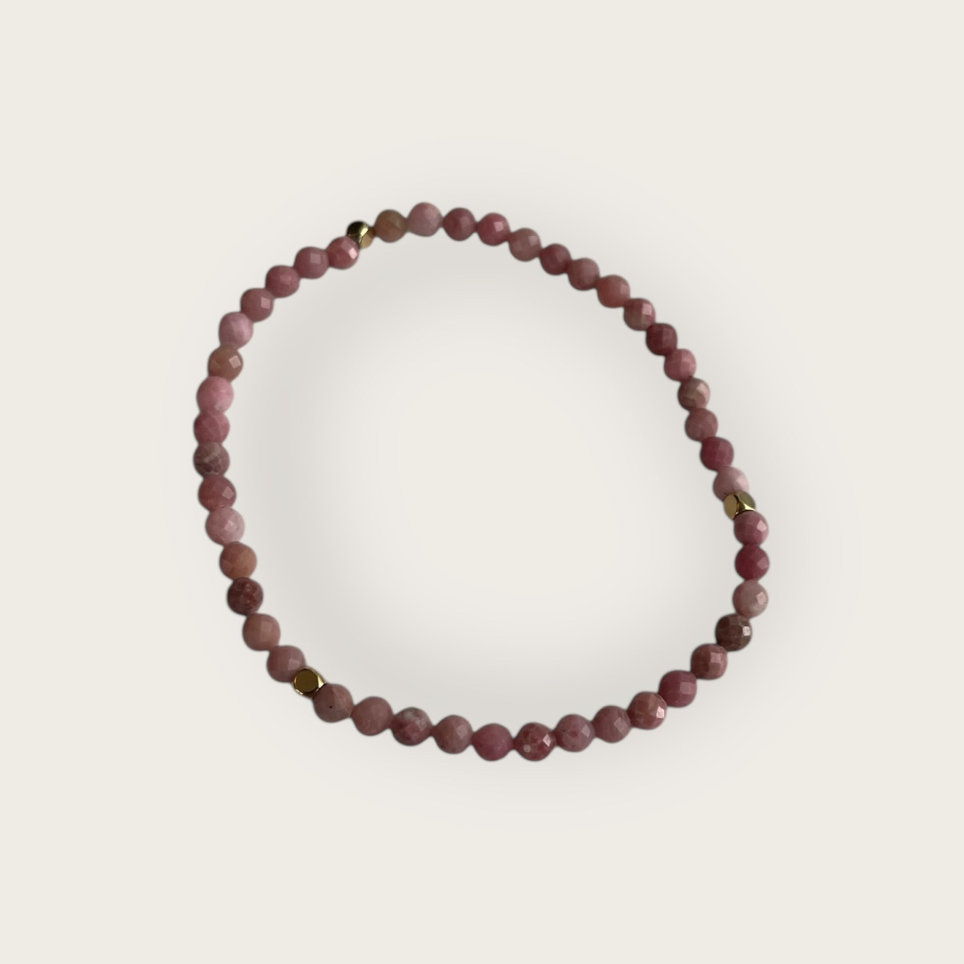 COLLECTION IRL Armband mit rosa Steinen
