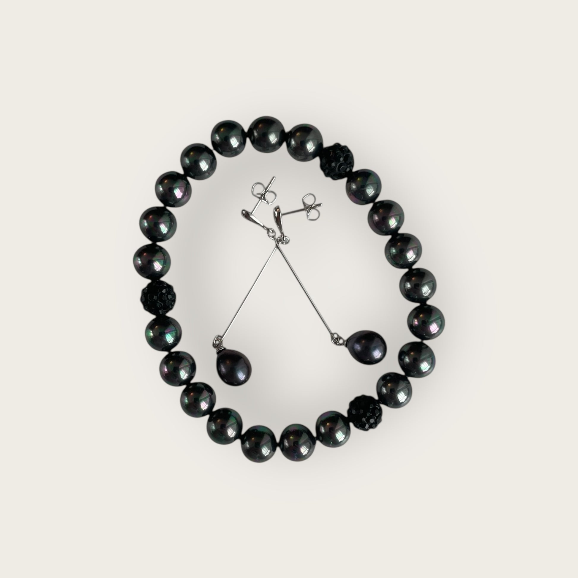 PERLA ISLA Armband & Ohrringe Set