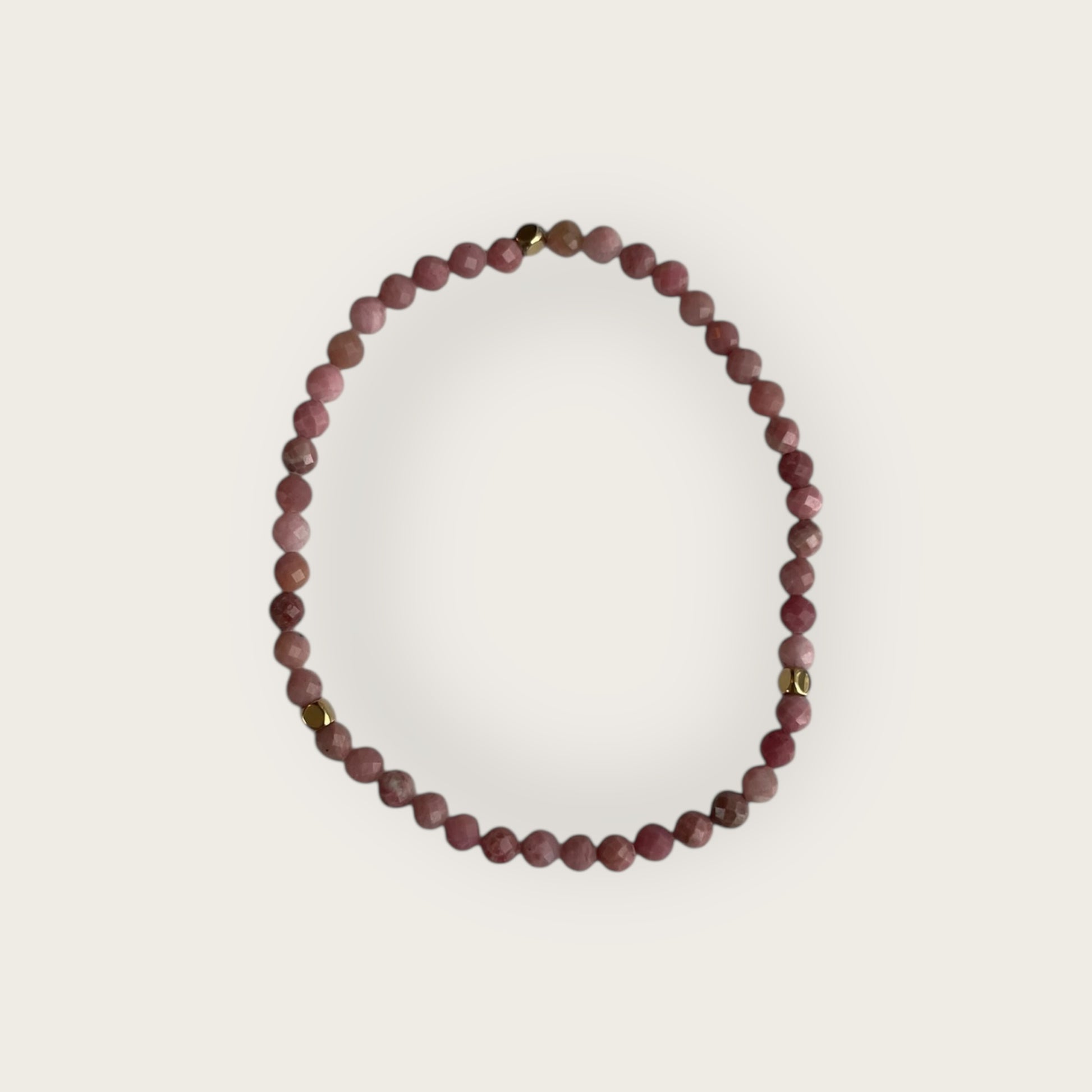 COLLECTION IRL Armband mit rosa Steinen