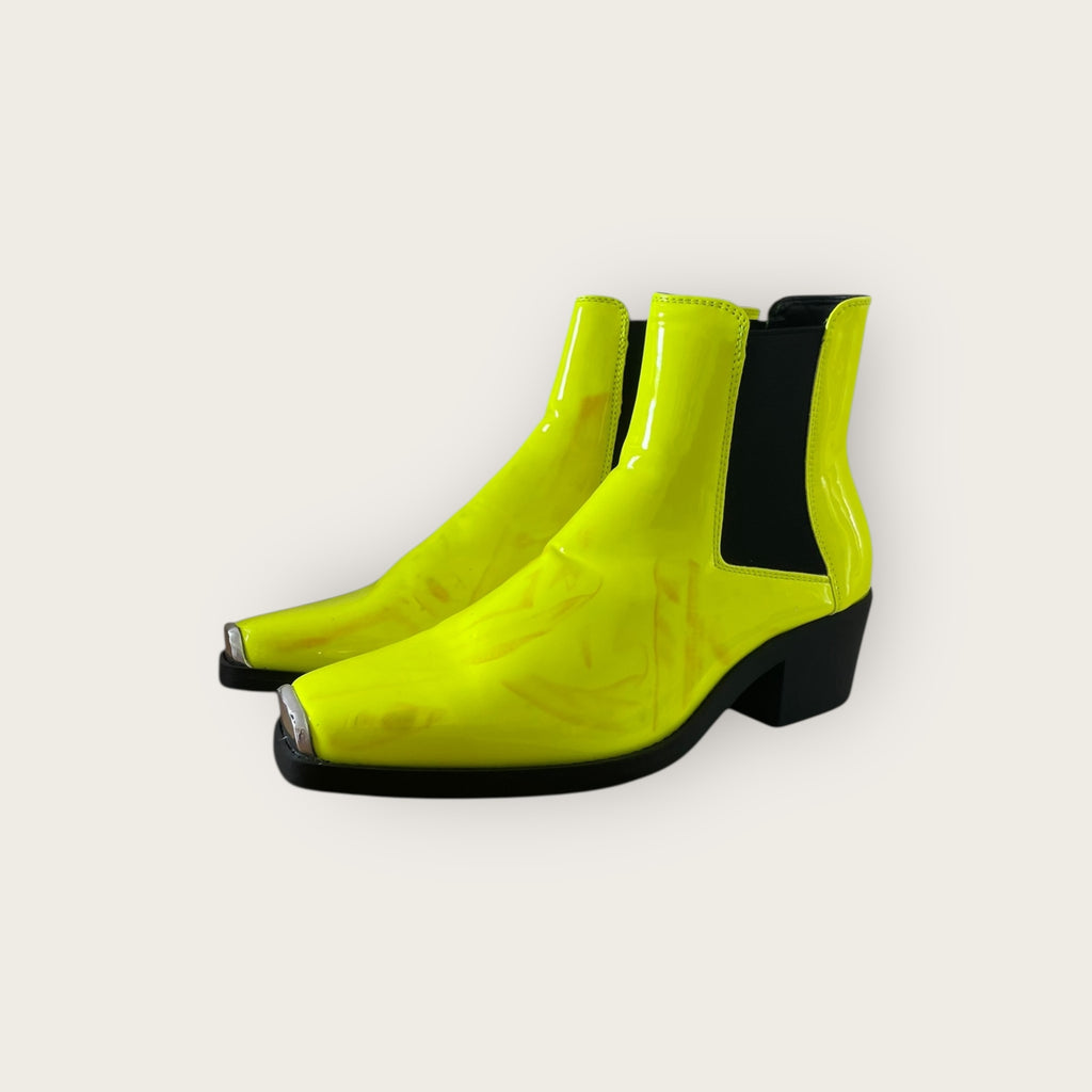 ASOS Stiefel Neongelb 40.5