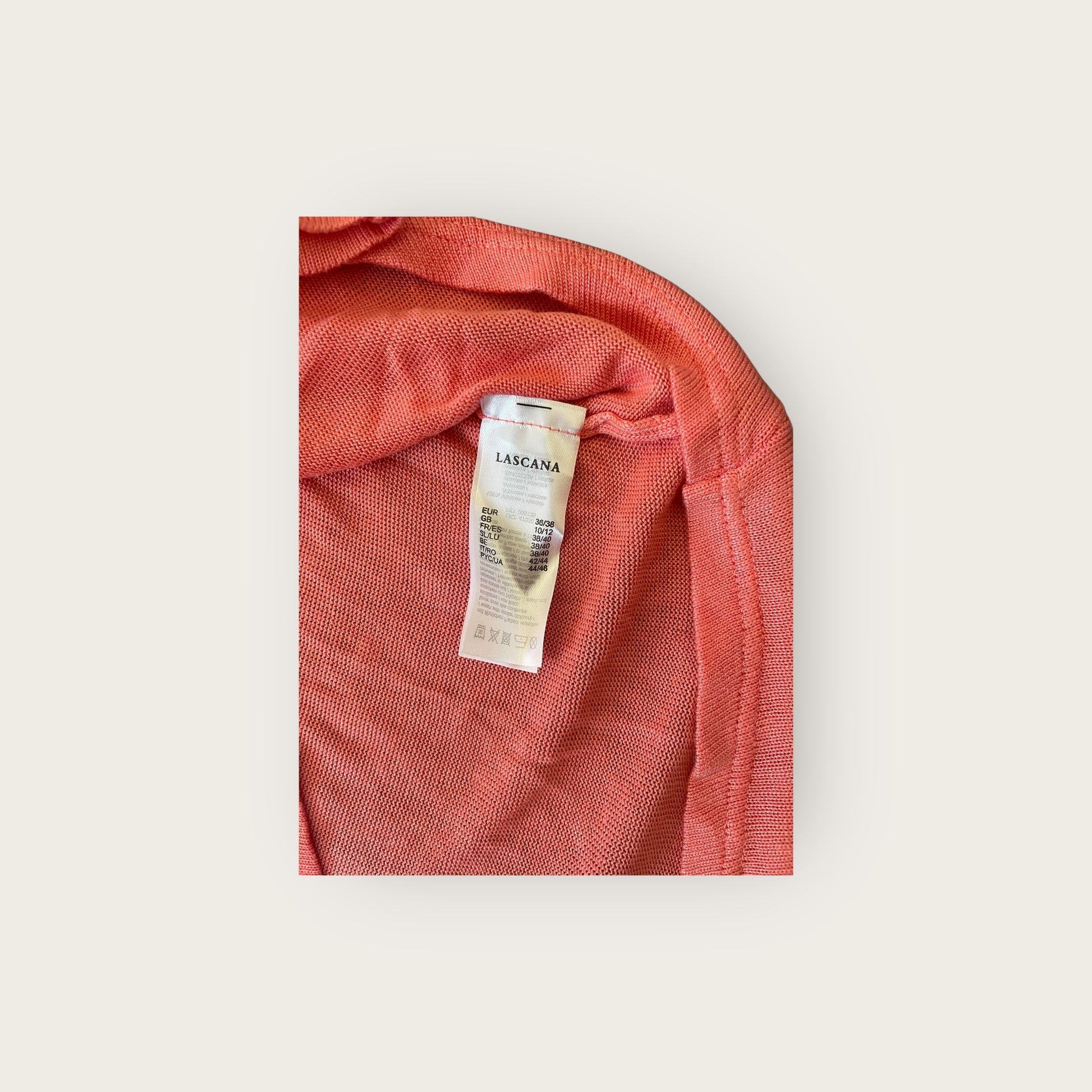 LASCANA Leichter Pullover Apricot S/M