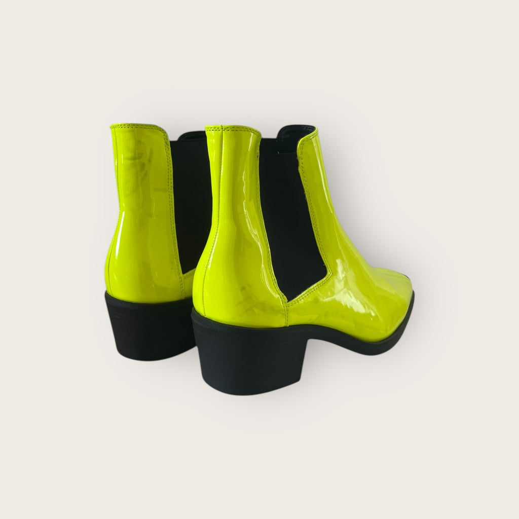 ASOS Stiefel Neongelb 40.5