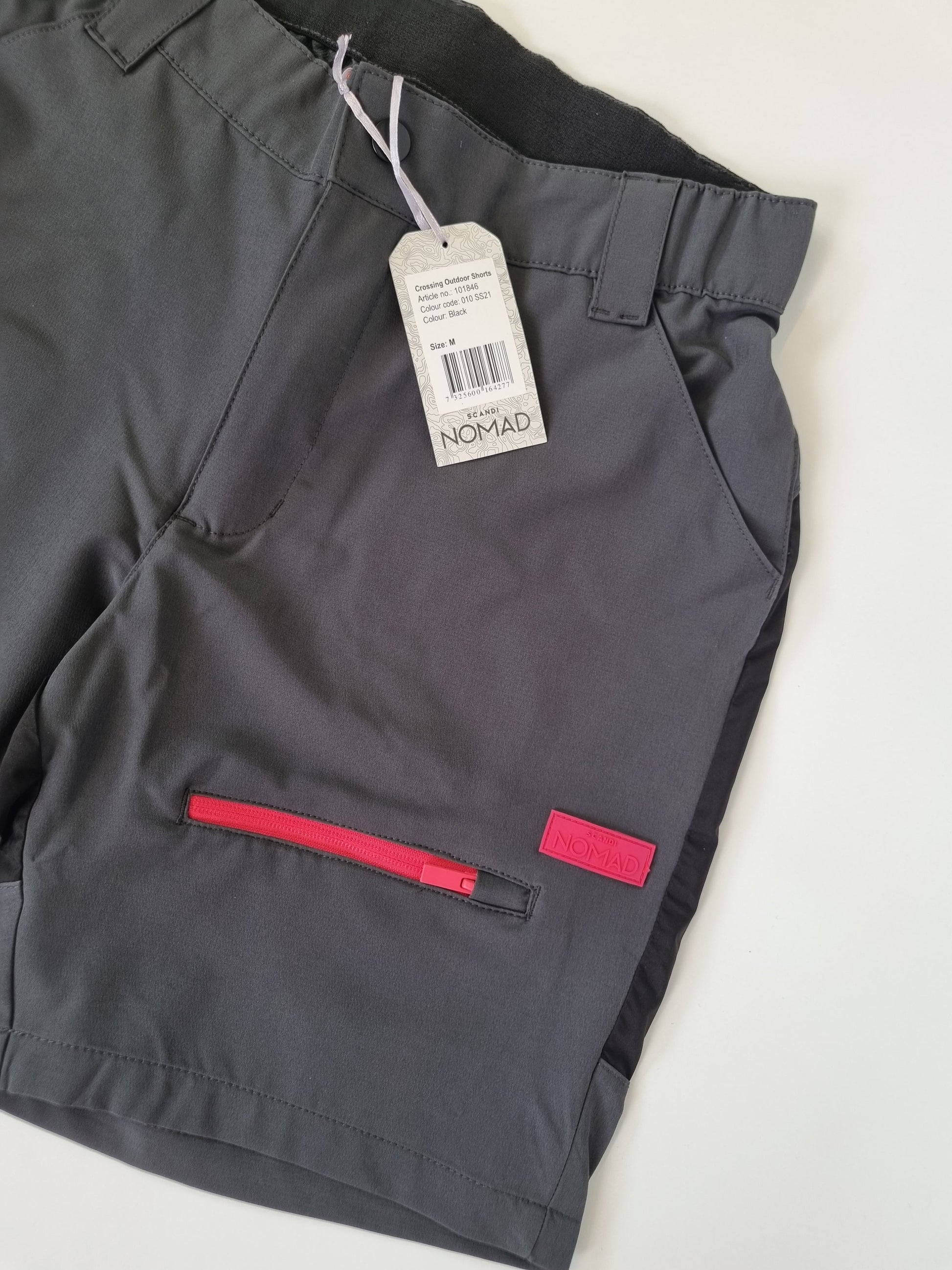 SCANDI NOMAD Wandershorts Grau